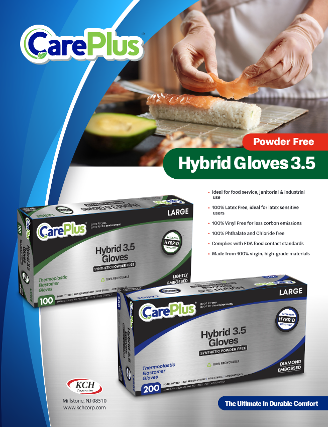 CarePlus Hybrid Gloves