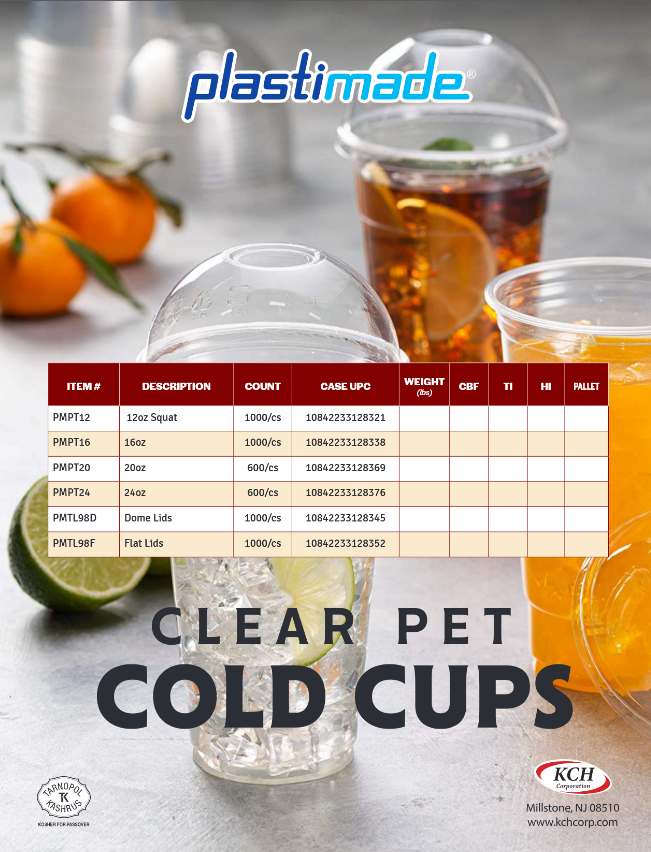 Plastimade PET Cups