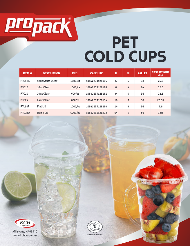 ProPack PET Cups